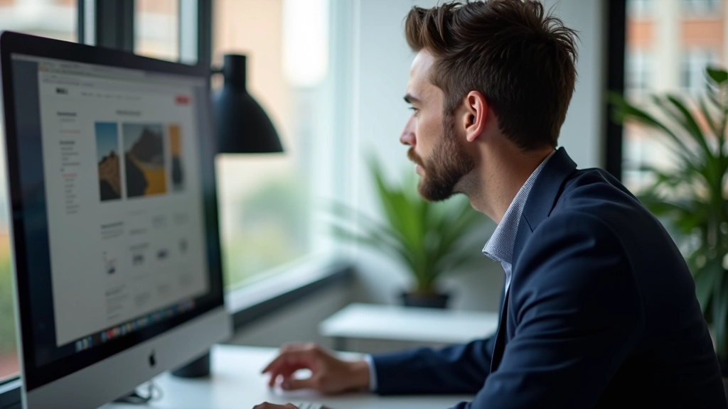 Ecrã mostrando navegação responsiva em múltiplos dispositivos — desktop, tablet e smartphone lado a lado