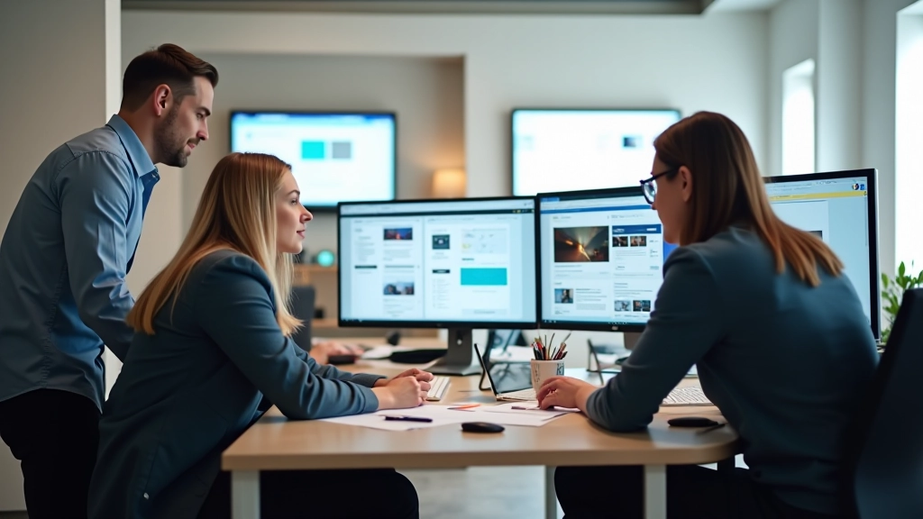 Equipa da Adaptate Design Lda trabalhando em projetos de design responsivo